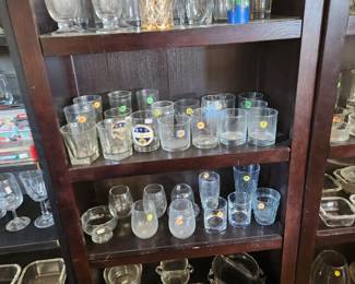 Most of this glassware is 2 for $1
Some are 3 for $1