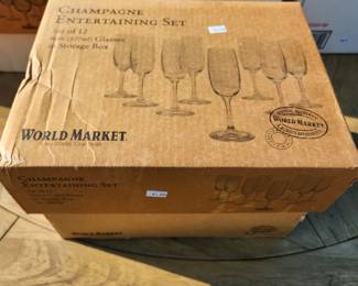 Glassware
$5 for the box of 12