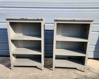 $40 for both lightweight wood shelves.