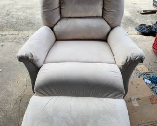 Cream colored recliner $100
We have used sofas too.