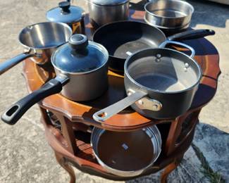 Pots and pans $2-$5