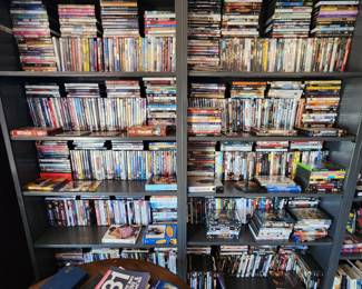 Tons of movies
$2 each