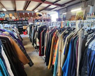 Clothing in stock.
$1 each piece.