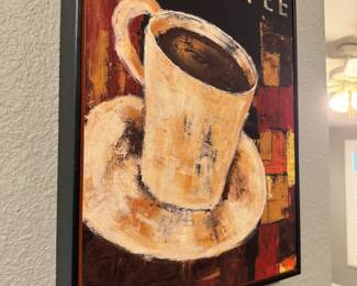 Hot coffee
12 1/2 wide x 16 1/2 tall