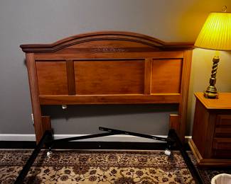 Queen bed frame and headboard
68 1/4 long