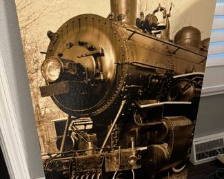 Train on canvas
24 wide x 33 tall