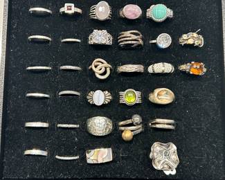Sterling silver jewelry