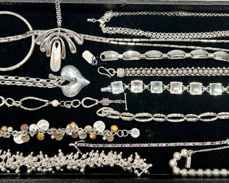 Sterling silver jewelry