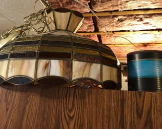 Stained Glass Chandelier