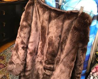 Ladies Fur Cape