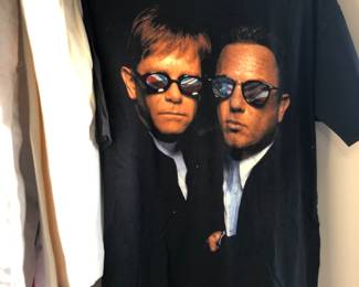 Vintage Elton John & Billy Joel Concert Tee