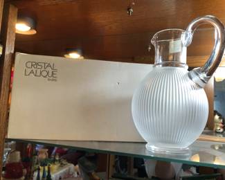 Lalique Water Pitcher