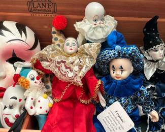 Collectible Clown Dolls: House of Hatton, Victoria's Collectibles and More! 