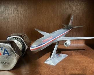 American Airlines Model Airplane