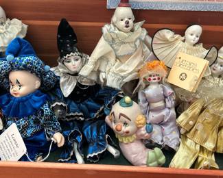 Collectible Clown Dolls: House of Hatton, Victoria's Collectibles and More! 