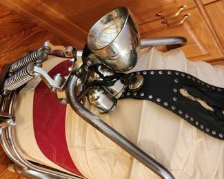 Vintage Harley Davidson Baby Stroller Carriage