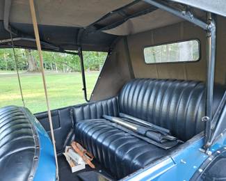 1917 Hudson Touring Car - 1917 Hudson Touring Car - Blue/Older restoration - Original black interior. Does not run currently.