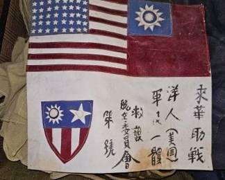 WW2 CBI China Burma India Blood Chit Original