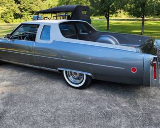 1976 Cadillac Mirage Pickup - 1976 Cadillac Mirage Pickup - Silver with Silver interior 500 CI Engine - Automatic Transmission - One of 200 made (75 & 76 Only) Over all very good condition. Car does run and drives well!