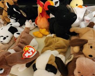 Large selection of Beanie Babies