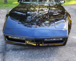 1986 Chevrolet Corvette - 1986 Chevrolet Corvette - Triple Black, 5.7 L (350) Tuned Port Engine - Manual 4 speed with overdrive 32,000 miles