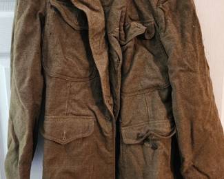 Clothing was in chest with the WW2 CBI China Burma India Blood Chit Original