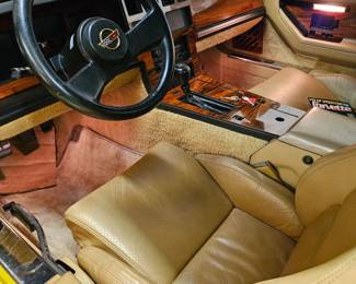 1987 Ecklers Custom Chevrolet Corvette - 1987 Ecklers Custom Chevrolet Corvette - Yellow with Tan interior, Custom Indy edition 5.7L (350) Tuned Port Engine Manual 4 speed with overdrive - 54,000 miles - Ecklers custom build (documented and Magazine with car)