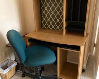 Computer desk & chair