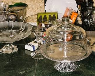 Kitchen Glass and entertaining and Arthur Court