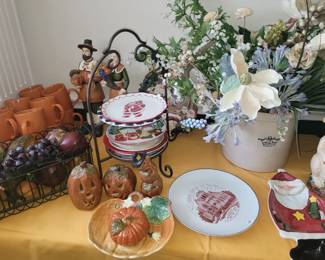 Floral and Holiday: Christmas and Fall