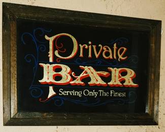 Bar decor