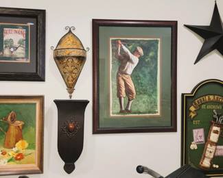 Golf decor