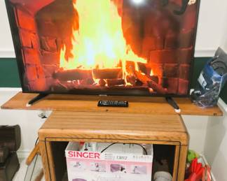 Smart TV, Sewing Machine and notions