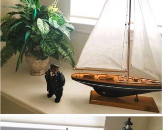 Ship and sea decor