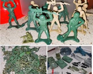 Newer to retro Army Men with accessories