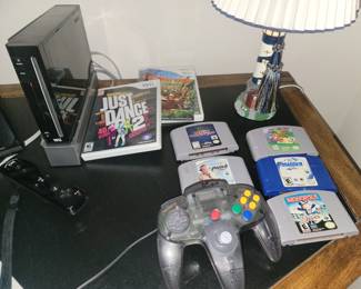 Wii game system and Nintendo games