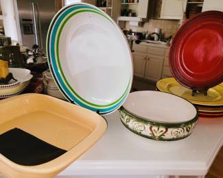 Kitchen serving Le Creuset