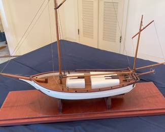vintage boat model