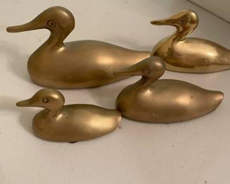 brass ducks