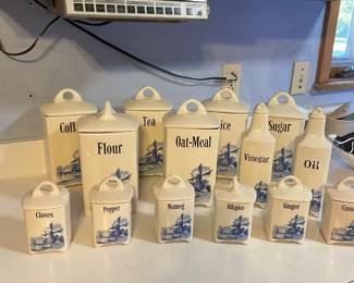 vintage canister set