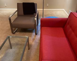 Yes that is a beautiful Room & Board chair...it rocks