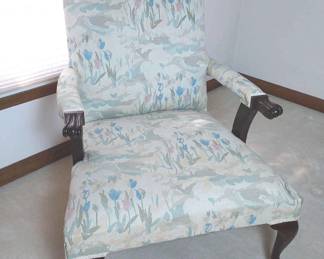 Vintage Upholstered Armchair 