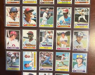 1979 Topps Baseball Cards Complete Set 1726. Ozzie Smith Rookie, Nolan Ryan, Pete Rose and more