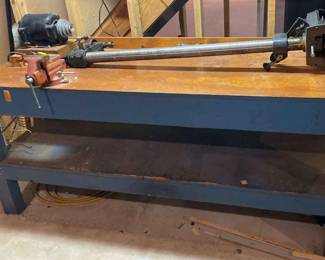 Lathe With Bench