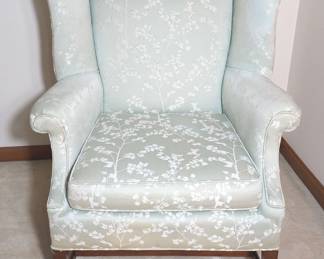 Chippendale Style Upholstered Armchair 