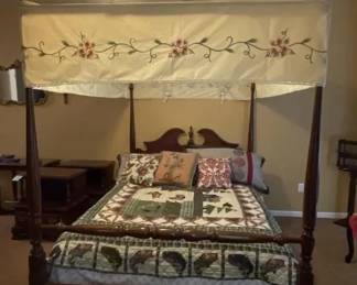 Lot 135 | Queen Size Bed and Bedding
