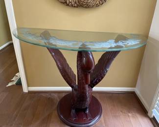 Lot 62 | Half Moon Swan Table
