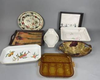 Lot 96 | Serving Trays and More
