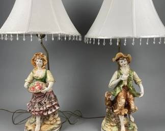 Lot 128 | Pair of Vintage Lamps
