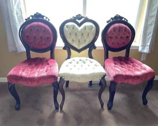 Lot 123 | 3 Antique Chairs
